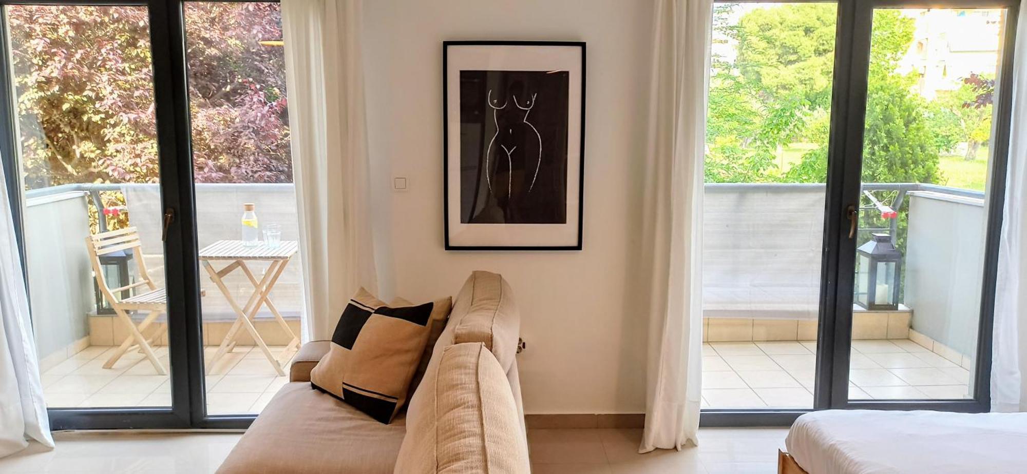Grand Getaway Suite 300Mts From The Beach Peraia  Exterior photo