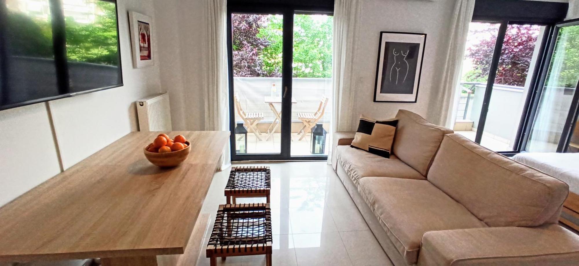 Grand Getaway Suite 300Mts From The Beach Peraia  Exterior photo